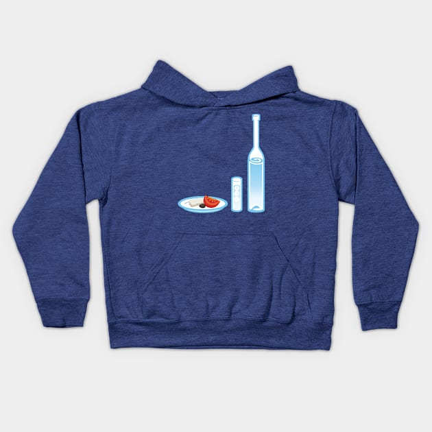 Ouzo Kids Hoodie by sifis